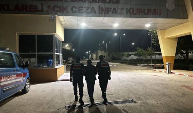 Kırklareli; 26 Yıl Hapis Cezası Bulunan Şahıs Yakalandı