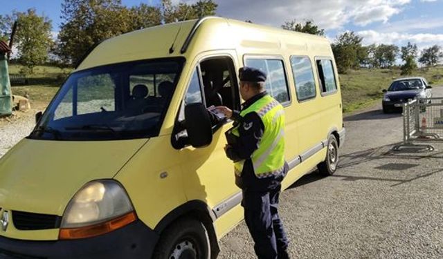 Kırklareli'nde 1 Haftada 67 Araç Trafikten Men Edildi