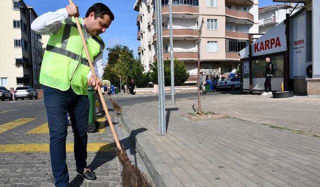 Lüleburgaz Süpürmeye Devam Ediyor