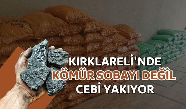 Kırklareli’nde Kömür Sobayı Değil Cebi Yakıyor