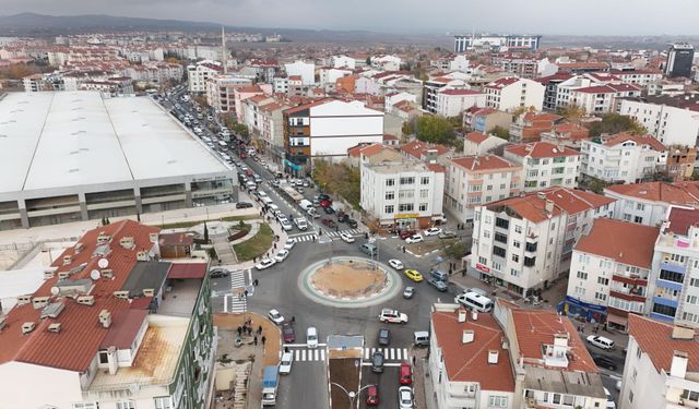 Kırklareli; Dönel Kavşak Tamamlandı, Trafik Rahatladı