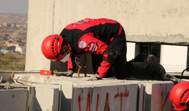 Tekirdağ'da Gerçeğini Aratmayan Tatbikat