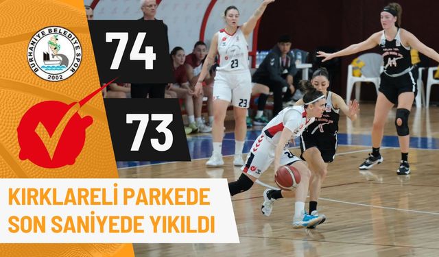 Kırklareli Parkede Son Saniyede Yıkıldı