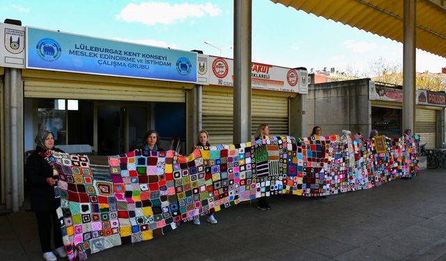 Lüleburgaz Motifler ‘Şiddete Karşı’ Birleştirildi