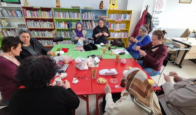 Lüleburgaz; Kütüphanede “Örgü ve Masal” Günü
