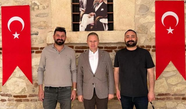 Başkan Ilık Misafirlerini Ağırladı