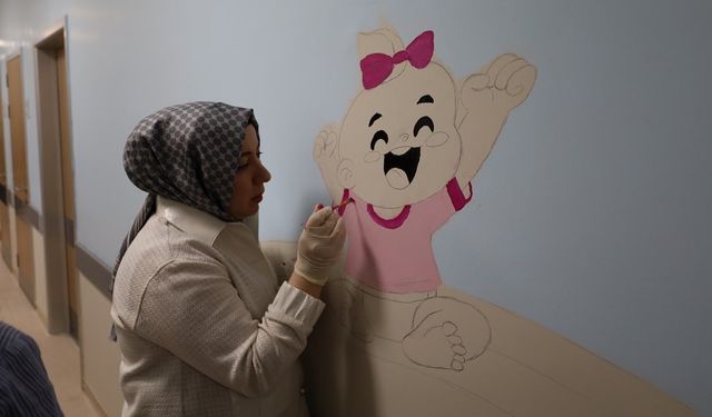 Vize’de Duvarlar Renklendi