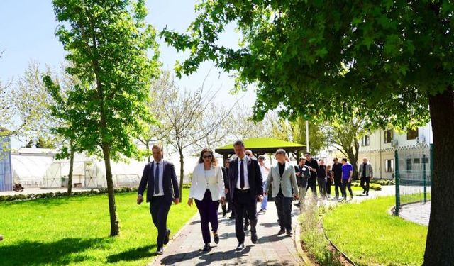 Yeşil Alan Yatırımlarını İncelediler