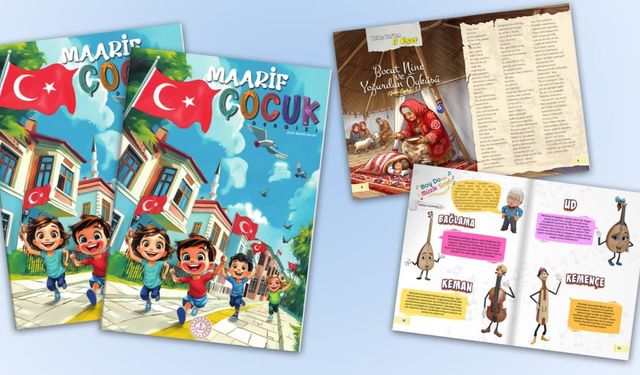 MEB'den Çocuklara Özel Yeni Dergi