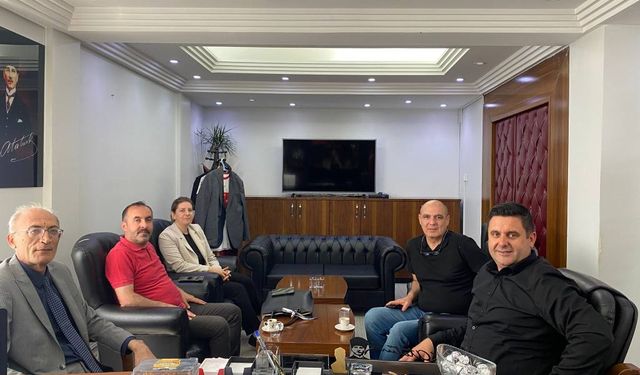 Müdür Akdemir’den Başkan Özen’e Ziyaret