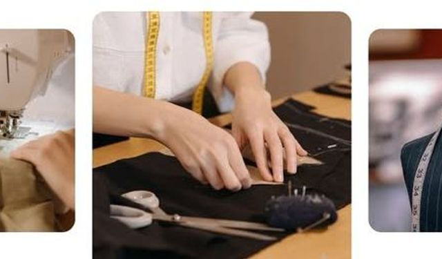 Halk Eğitim Merkezinden Kadın Etek Dikimi Kursu