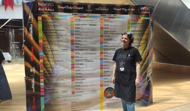 Uluslararası Cam Bienali'nde Kırklareli'ni Temsil Etti