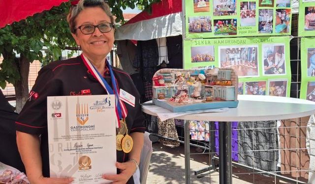 Altın Madalya Lüleburgaz’a Geldi