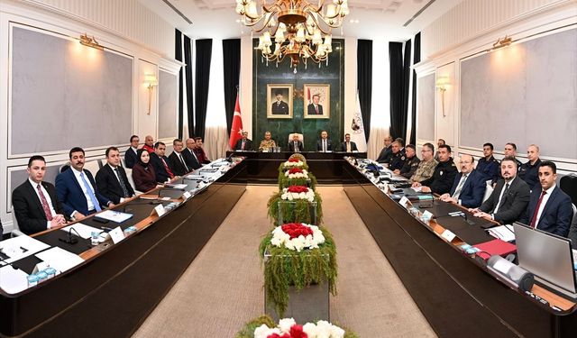 Kırklareli'nde İl Güvenlik ve Asayiş Koordinasyon Toplantısı Yapıldı