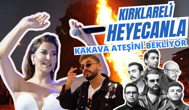 Kırklareli Heyecanla Kakava Ateşini Bekliyor