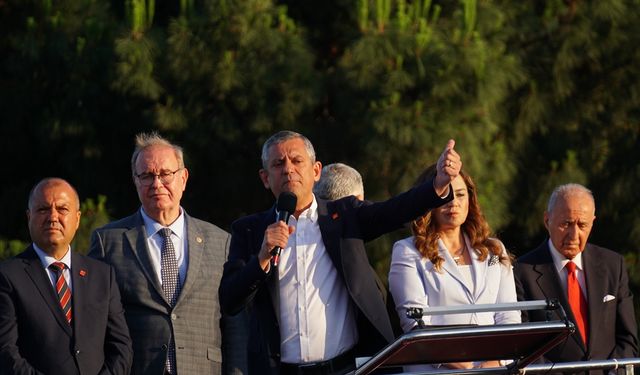 CHP Genel Başkanı Özgür Özel Tekirdağ’da Konuştu