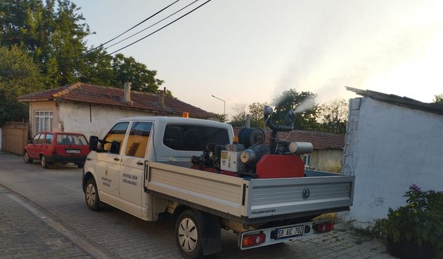 Lüleburgaz’da İlaçlama Çalışmaları Devam Ediyor
