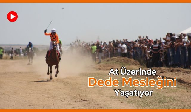 Kırklareli: At Üzerinde Dede Mesleğini Yaşatıyor
