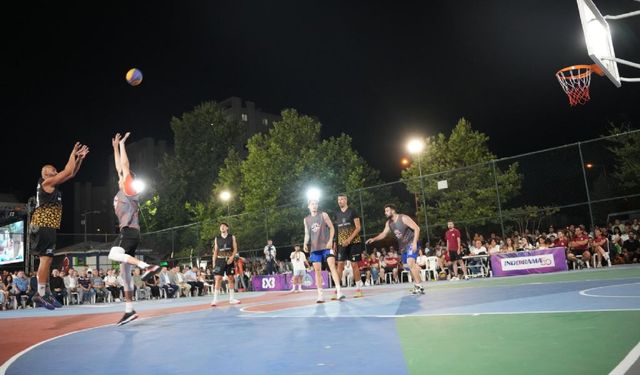 Sokak Basketbolu Turnuvası Muhteşem Bir Finalle Taçlandı