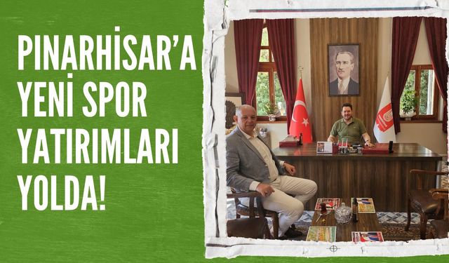 Pınarhisar’a Yeni Spor Yatırımları Yolda!