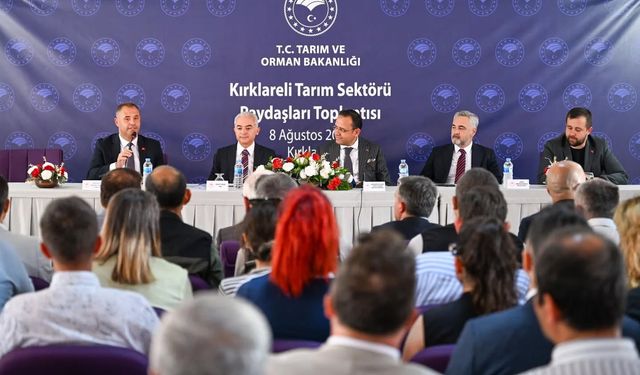 Kırklareli’nde Tarım Sektörünün Geleceği Konuşuldu