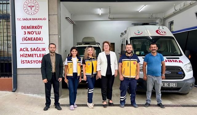Müdür Cerit, Demirköy’ün Sağlık Bekçileriyle Buluştu