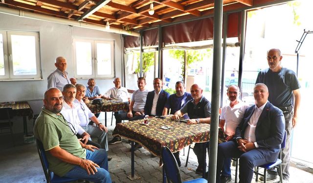 Başkan Bulut Akalar Mahallesi’ni Ziyaret Etti