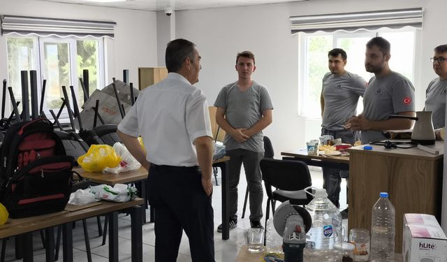 Müdür Özbaş Çalışmaları Yerinde İnceledi