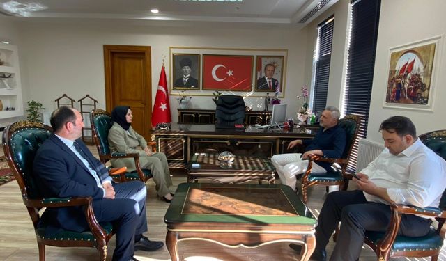 Sarıçam’dan Yeni Kaymakama Hayırlı Olsun Ziyareti