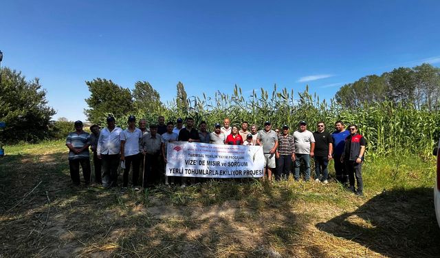 Vize’de Tarla Günü Etkinliği Yapıldı