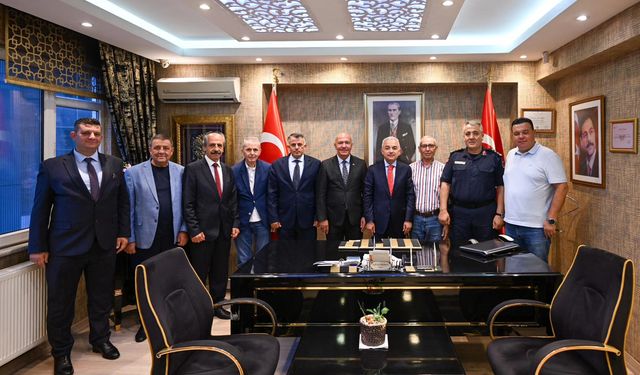 Vali Turan'dan Başkan Kahraman ve Ekibine Teşekkür