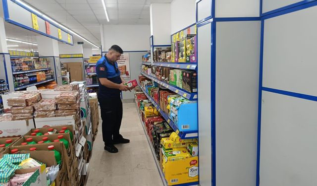 Lüleburgaz’da Market Denetimi Yapıldı