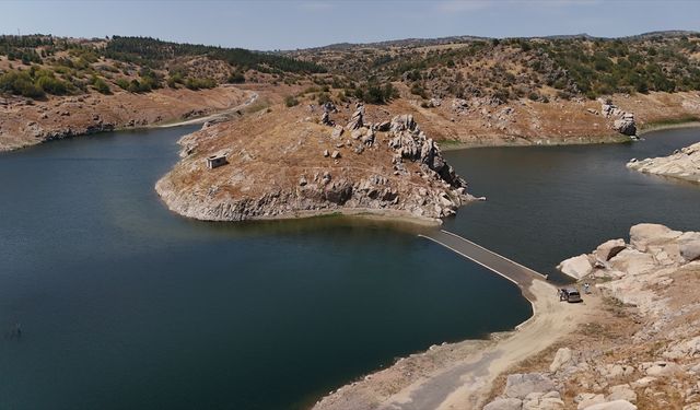 Kırklareli: Sular Çekildi Köprü Ortaya Çıktı