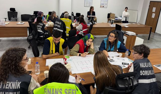 Kırklareli; Sağlık Personellerinden Masa Başı Tatbikatı