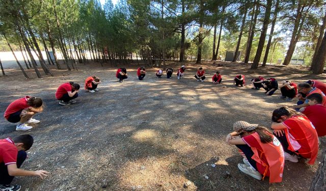 Öğrencilerle “Ormanda Drama “