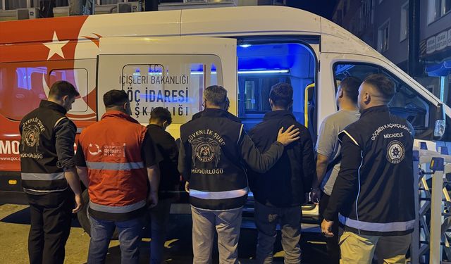 Edirne ve Kırklareli'nde 19 Düzensiz Göçmen Yakalandı