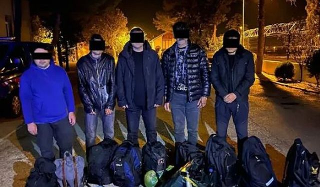 Kırklareli’nde 5 Düzensiz Göçmen Yakalandı