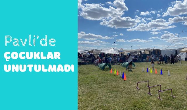 Pavli’de Çocuklar Unutulmadı