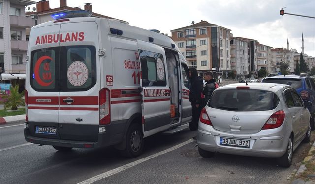 Lüleburgaz’da Motosiklet Kazası