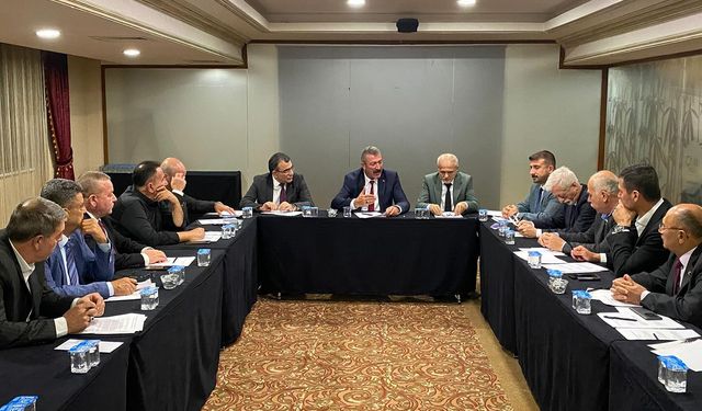 Başkan Topuz Ankara’da Bölge Toplantısına Katıldı