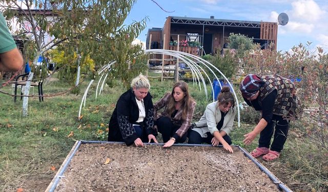 Lüleburgaz'da Salep Ekim Çalışmaları