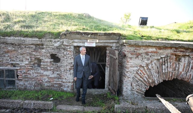 Tarihi Kıyık Tabya'da Restorasyon Çalışmaları Başladı