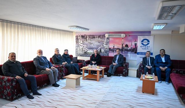 Vali Turan’dan Ensar Vakfı’na Ziyaret