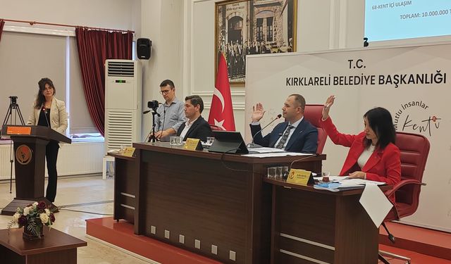 Kırklareli Belediyesi’nin 2026 Yılı Bütçesi Belli Oldu