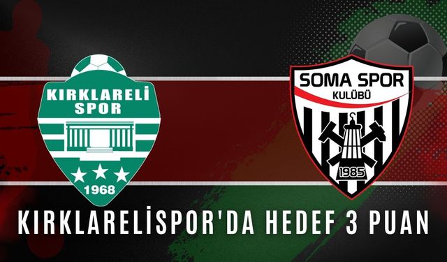 Kırklarelispor'da Hedef 3 Puan