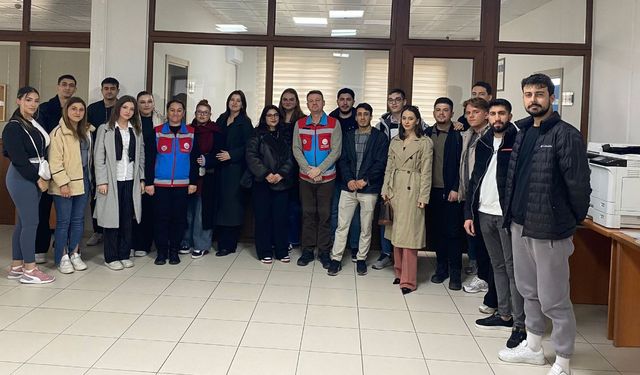 Sosyal Güvenlik Programı Öğrencilerinden Anlamlı Ziyaret