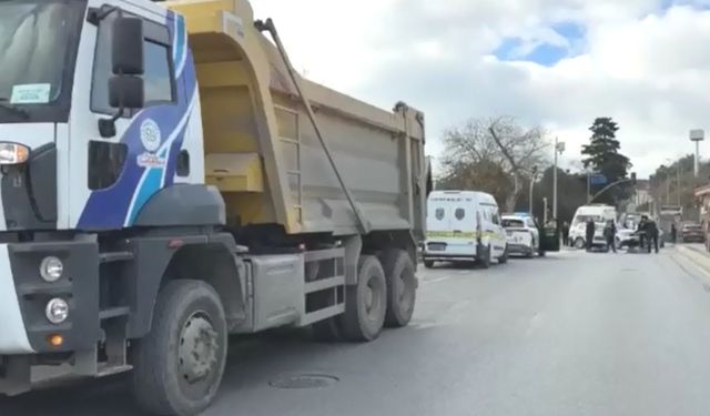 Hafriyat Kamyonunun Altında Feci Ölüm