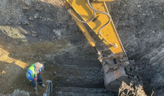 LÜLEBURGAZ; 620 Metrelik Hatta Çalışmalar Sürüyor