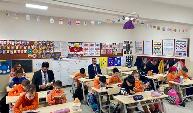 Kaymakam Özderin, Okuma Etkinliğine Katıldı