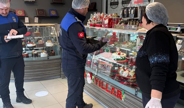 Babaeski’de Pastaneler Denetlendi